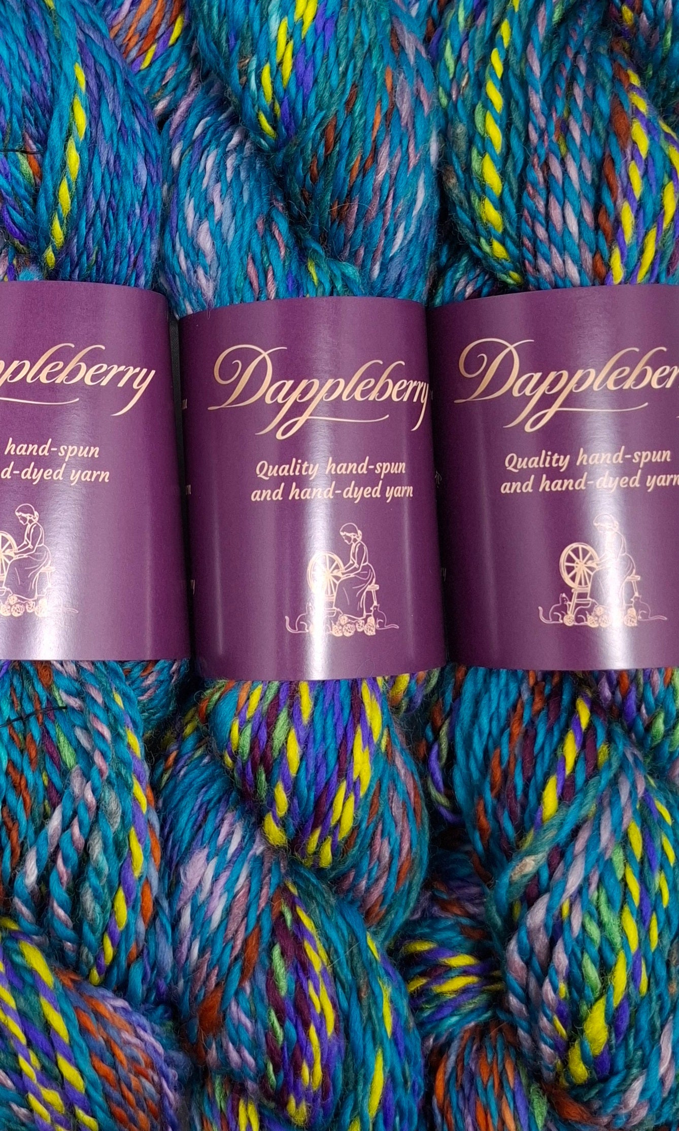 HANDSPUN DYED YARNS