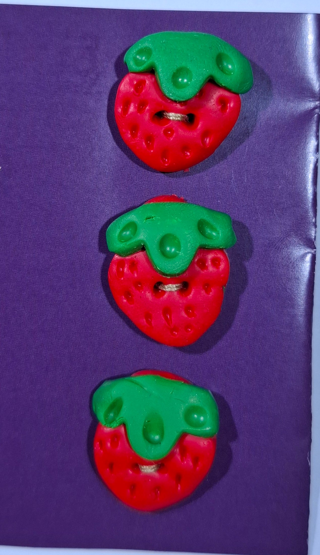 Strawberry Buttons