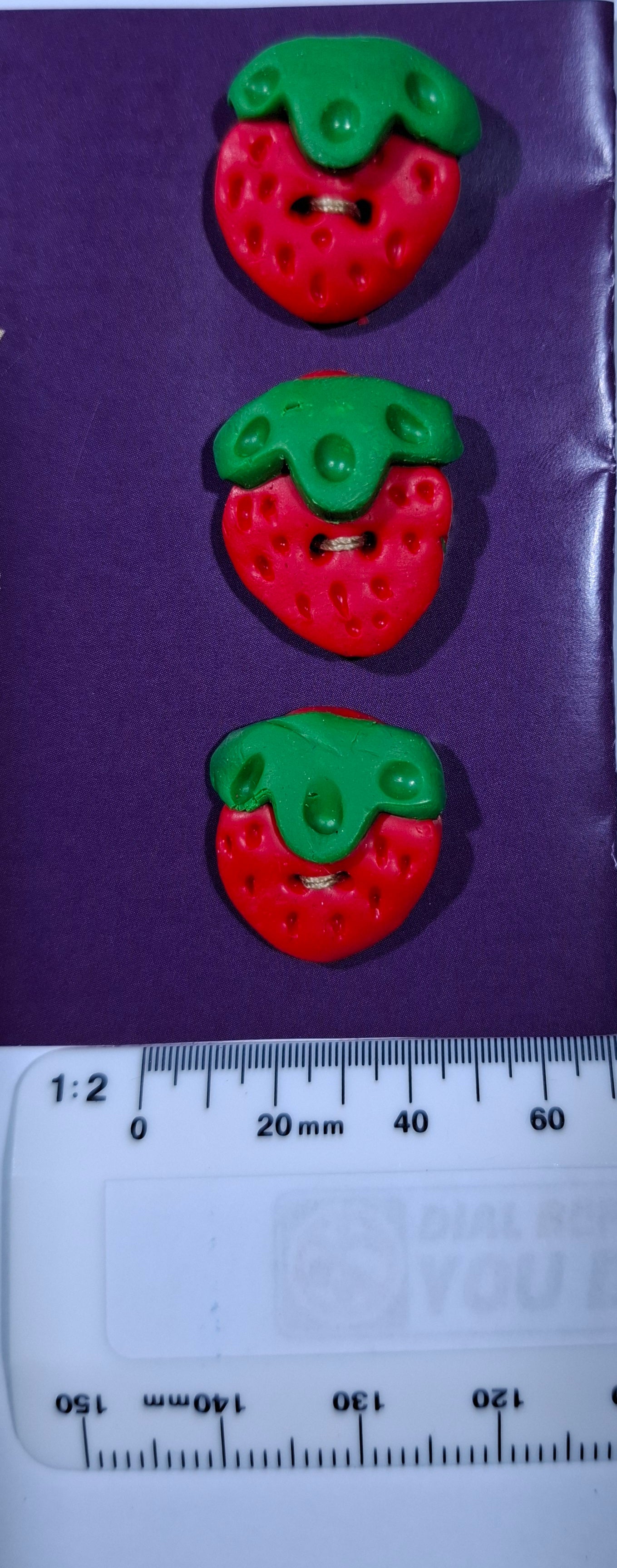 Strawberry Buttons
