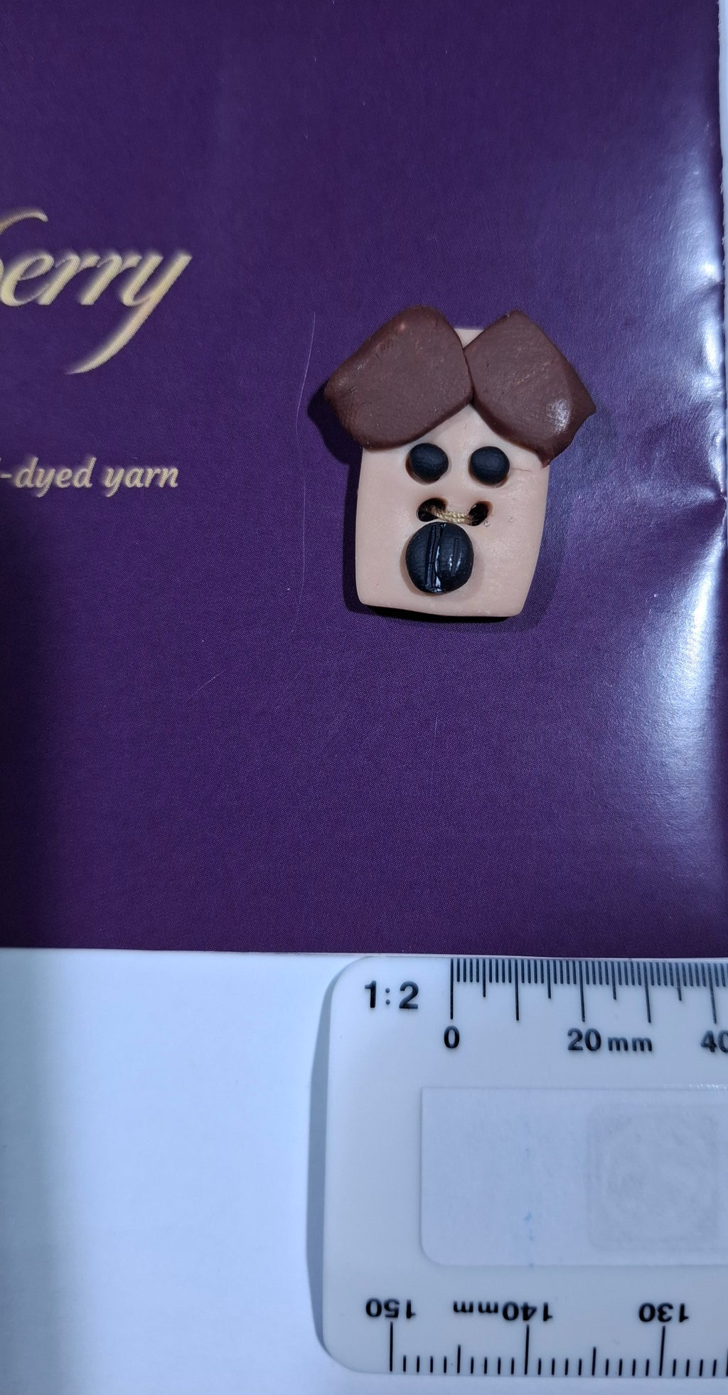 Mutt Dog Button