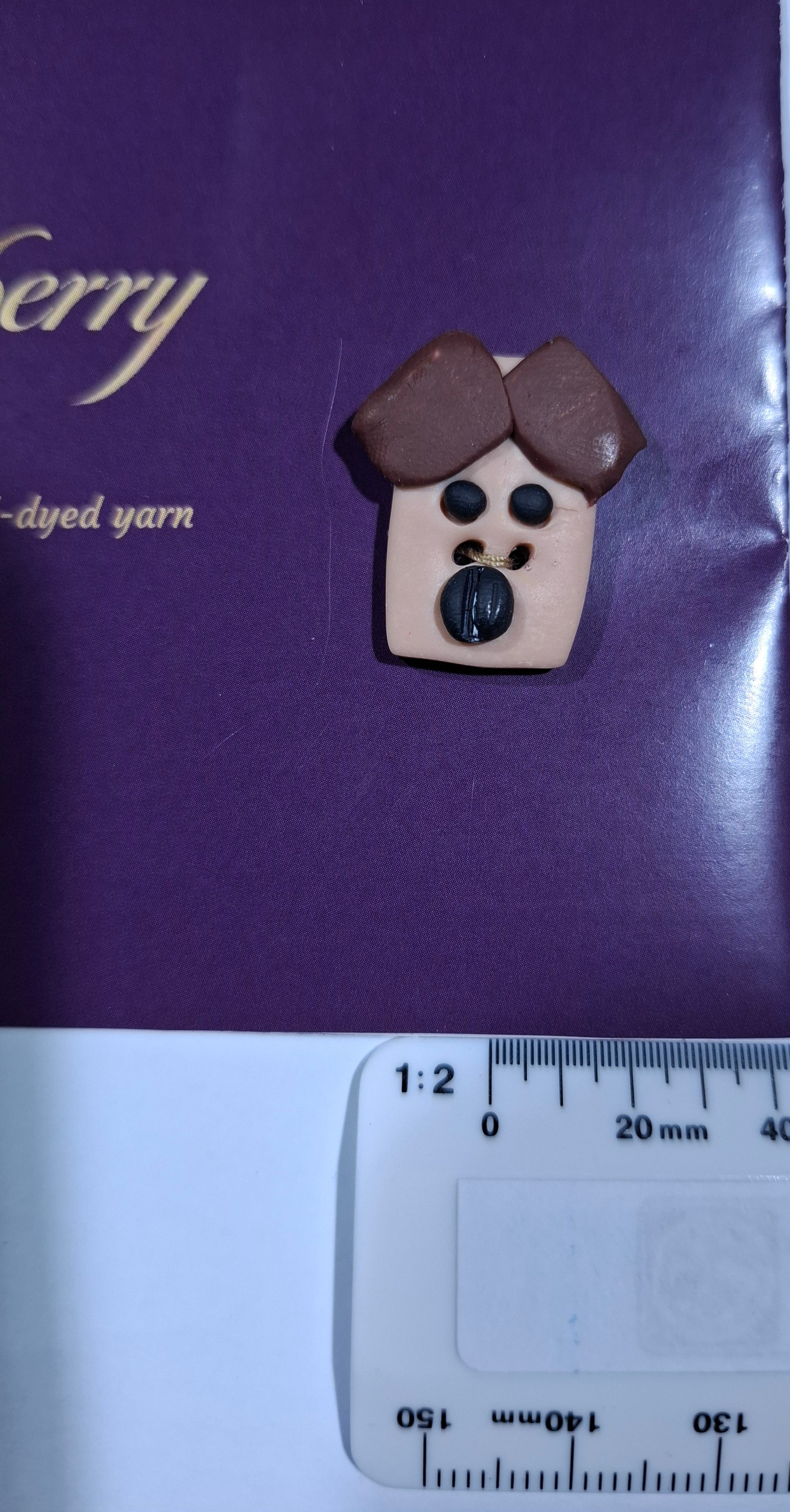 Mutt Dog Button