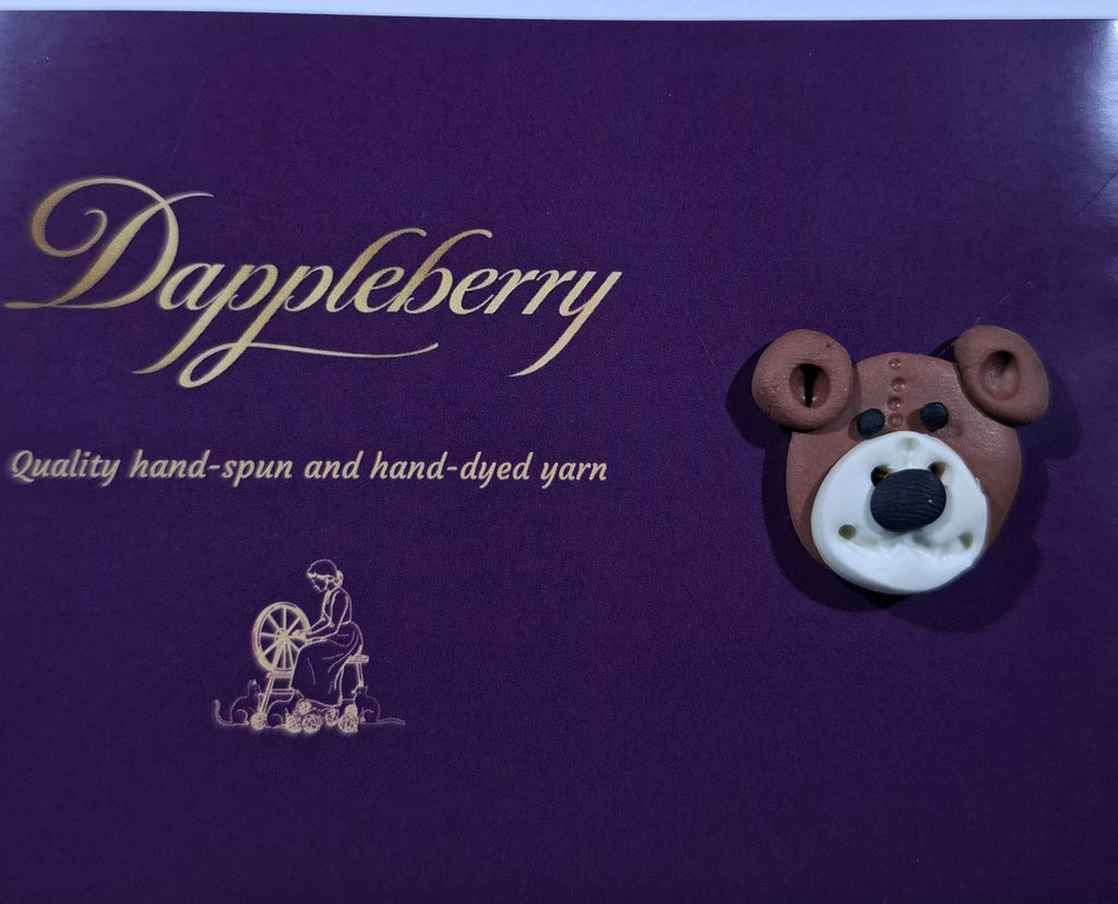 Teddy Bear Button