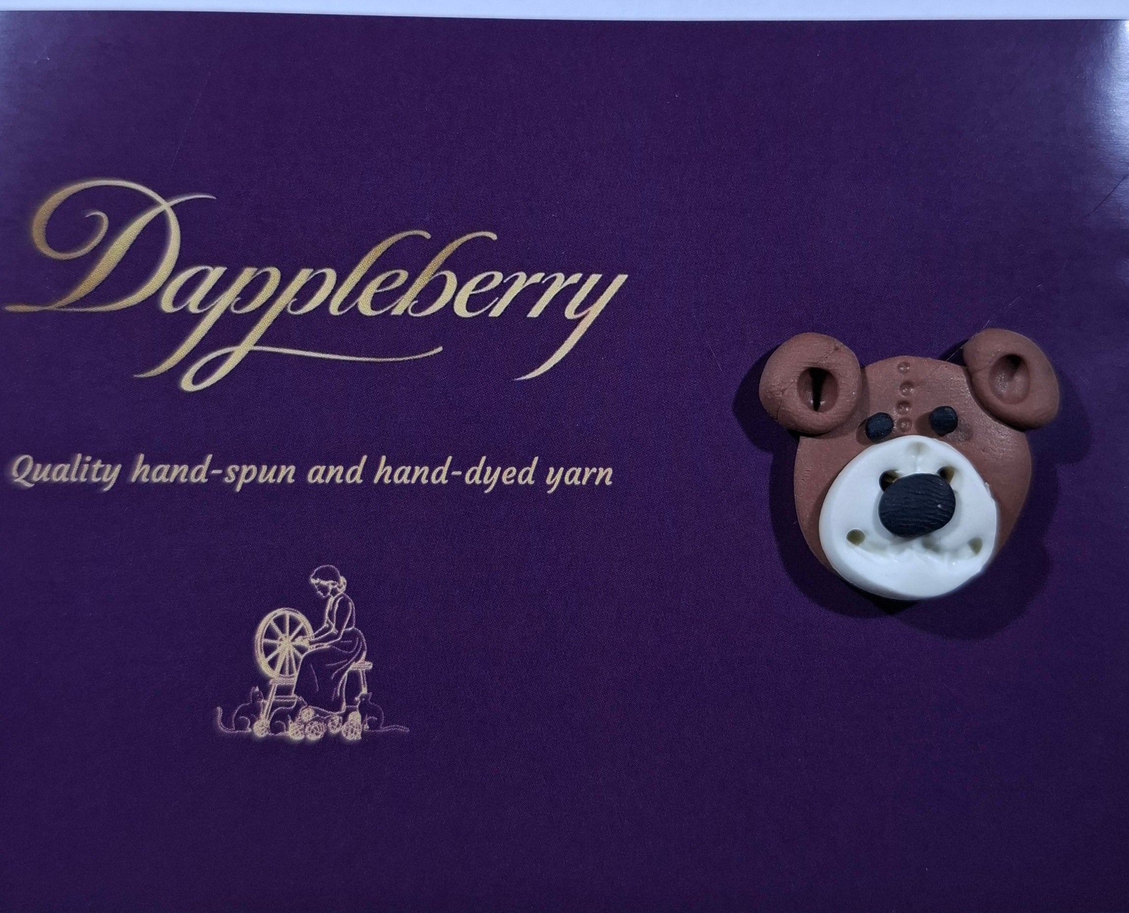 Teddy Bear Button