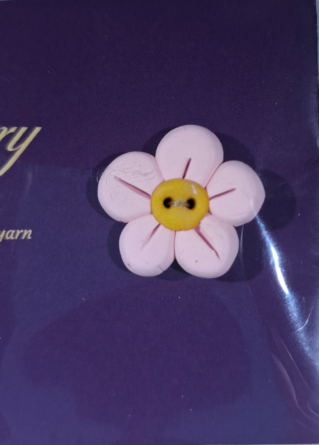 Flower button 4
