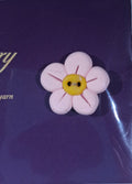 Flower button 4