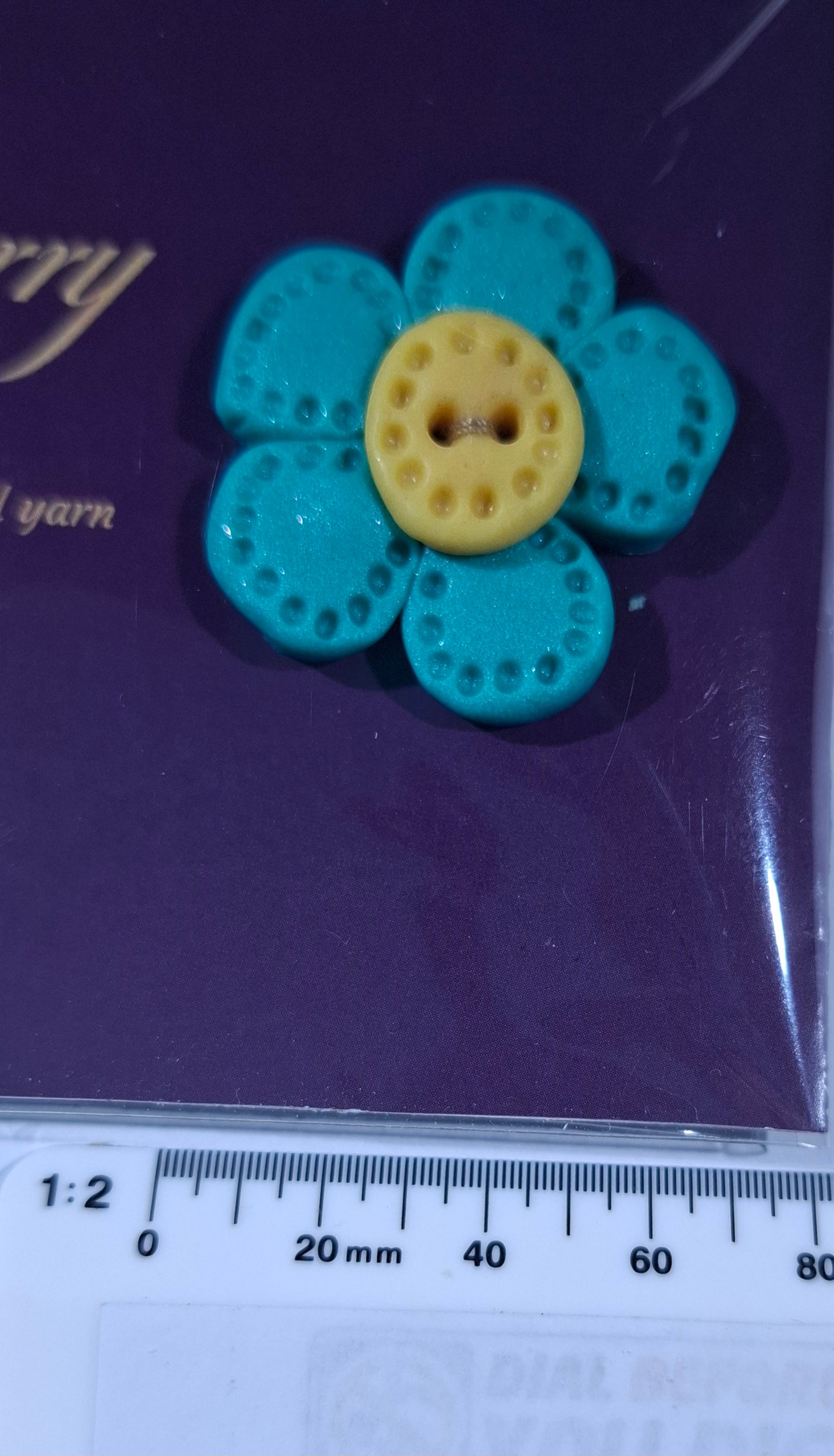 Flower Button 5
