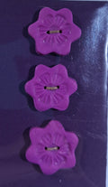 Star pink Stamped Buttons