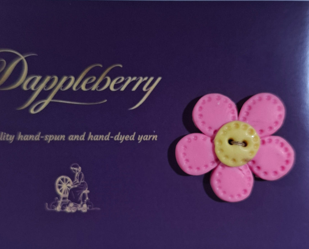 Flower Button 9