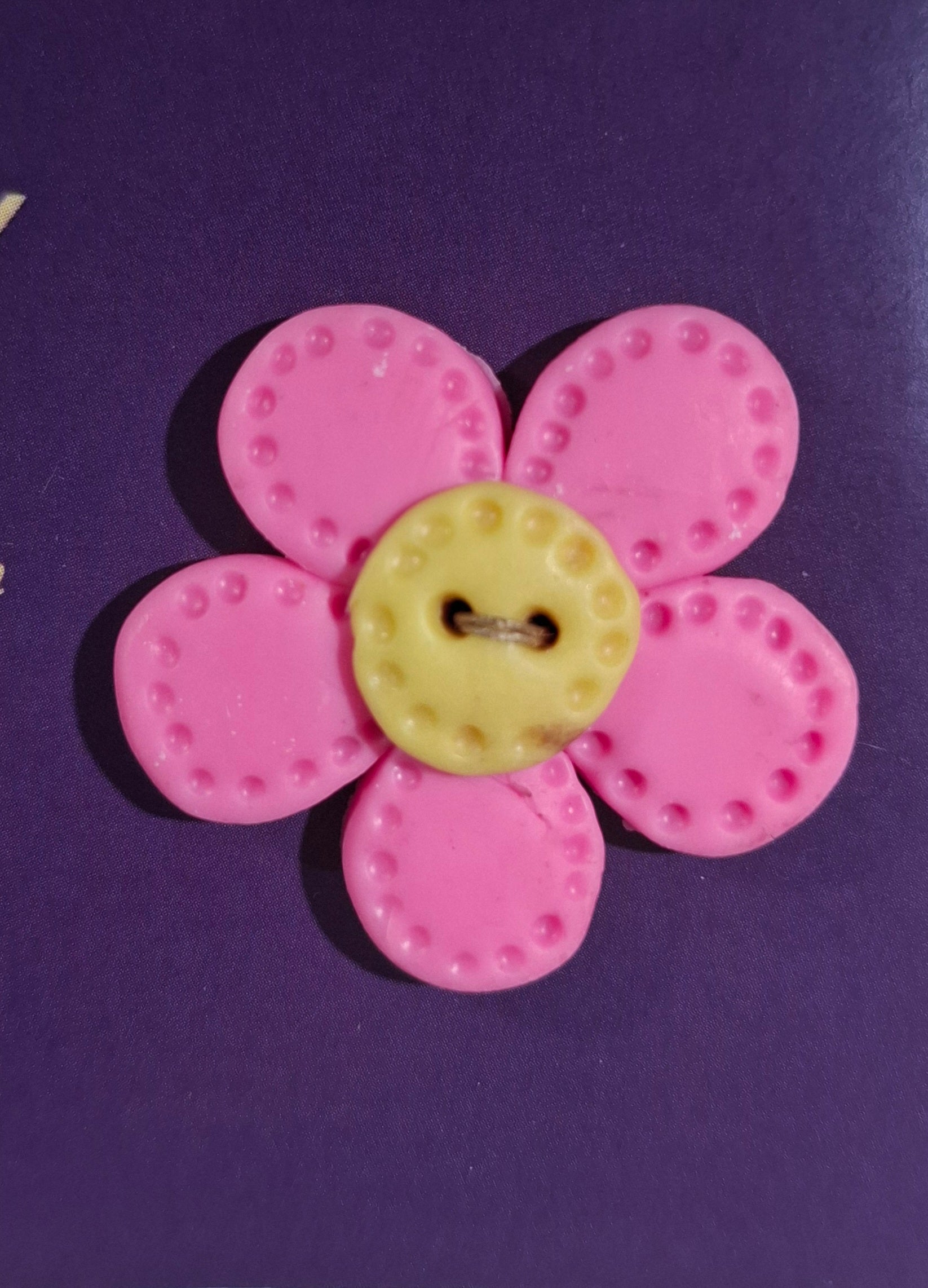 Flower Button 9
