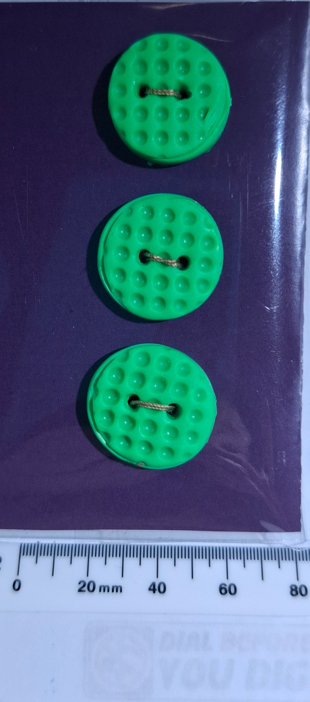 Round Green Dot Buttons