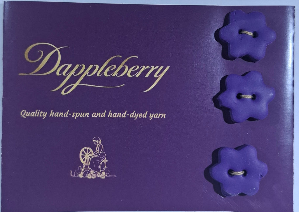 Star Button Purple