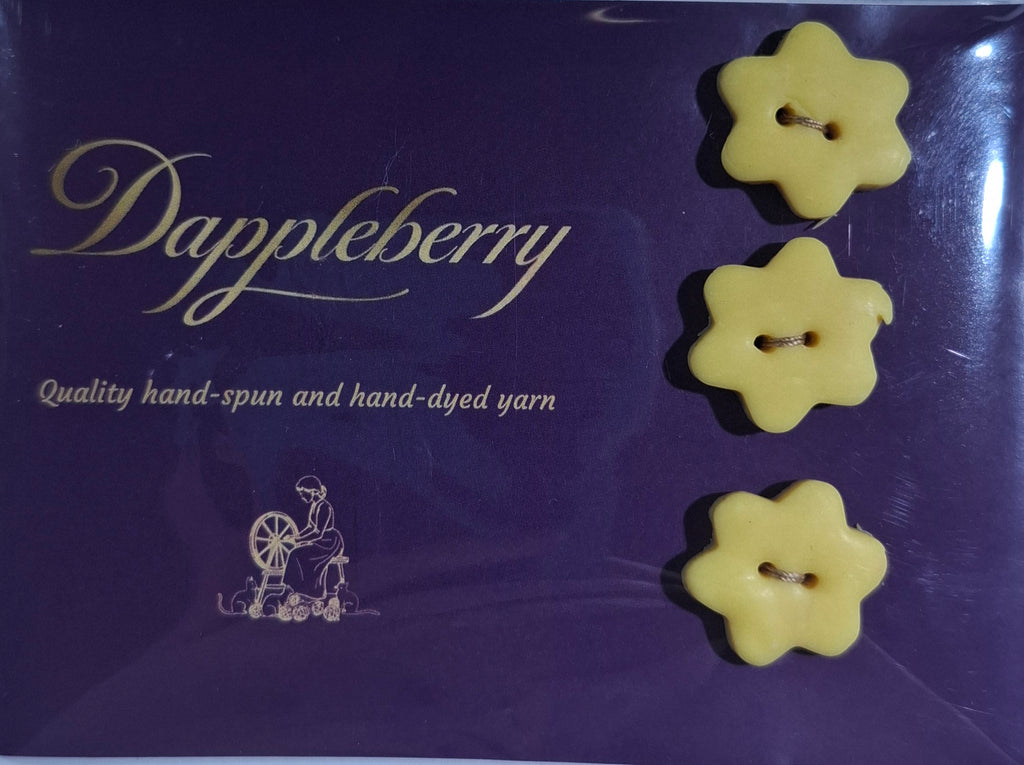 Star Button Yellow