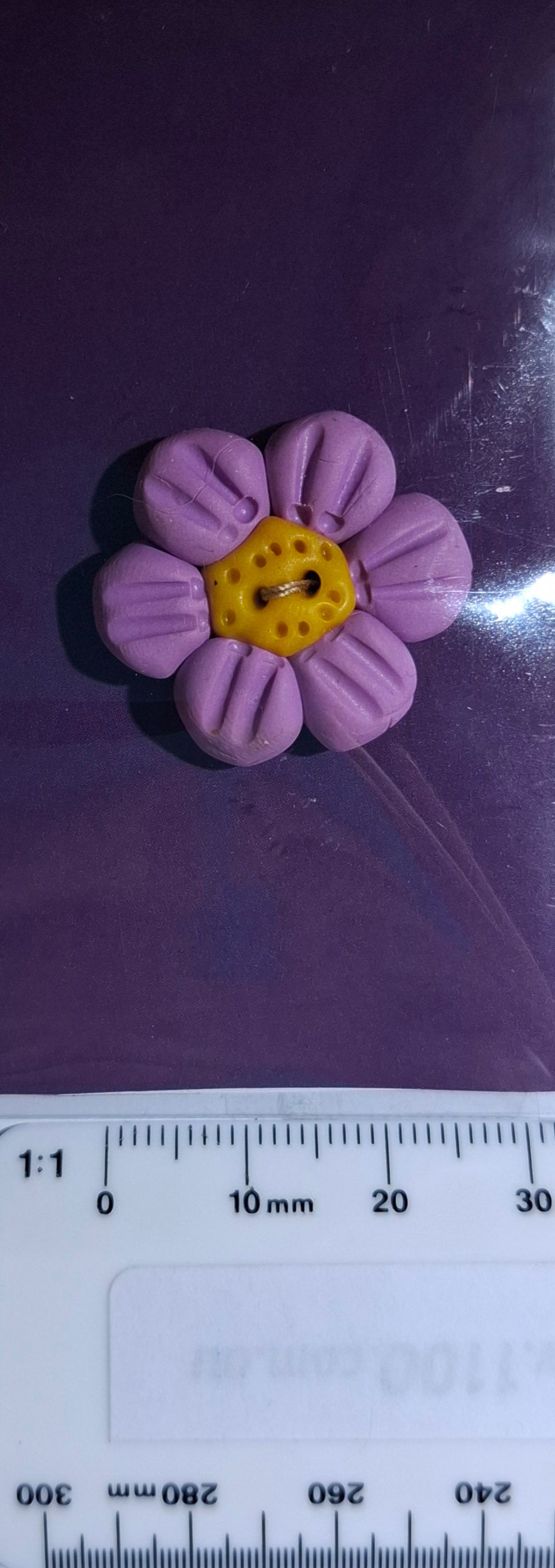 Flower Button 11