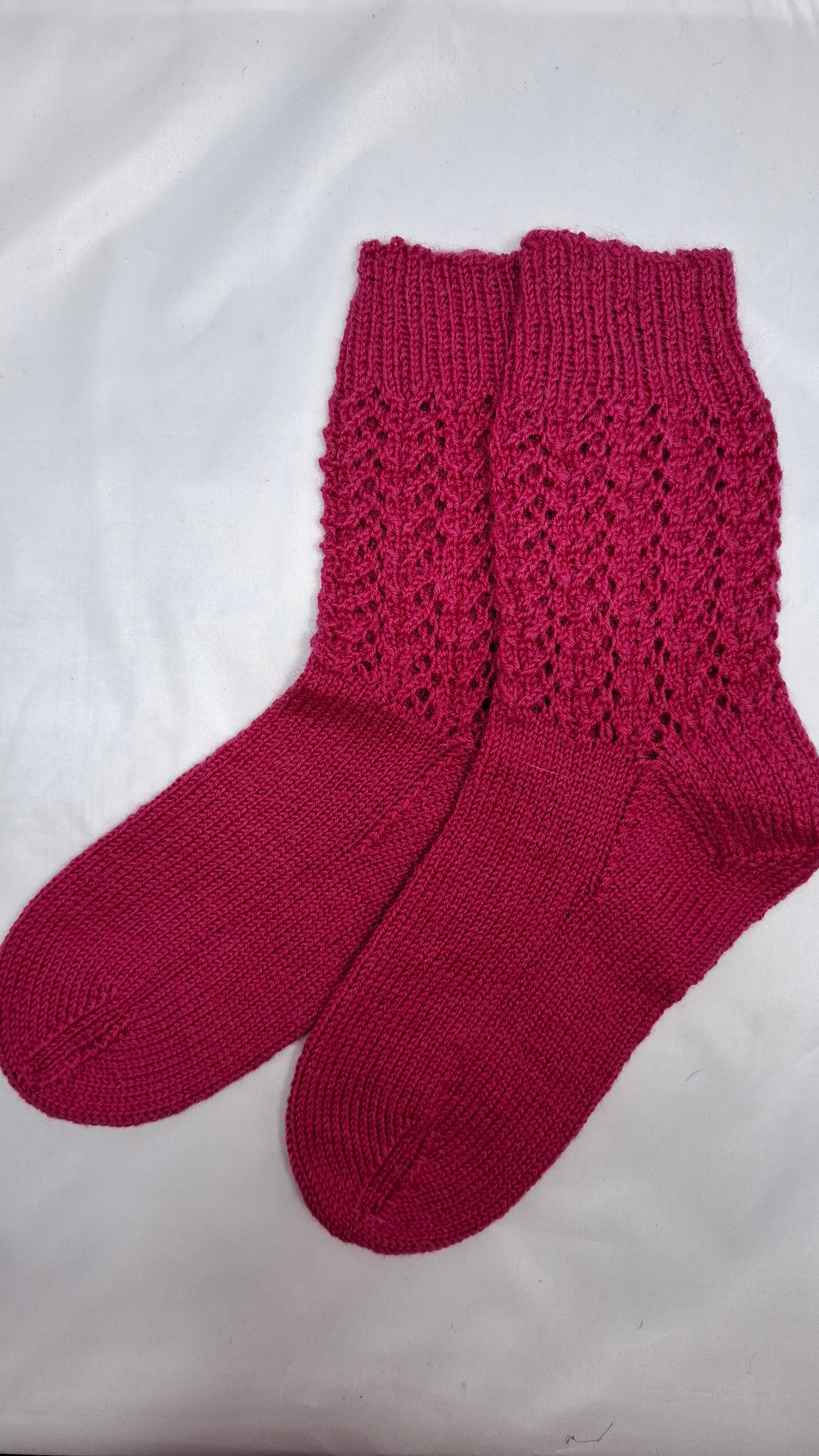 Socks Pink Lace 22