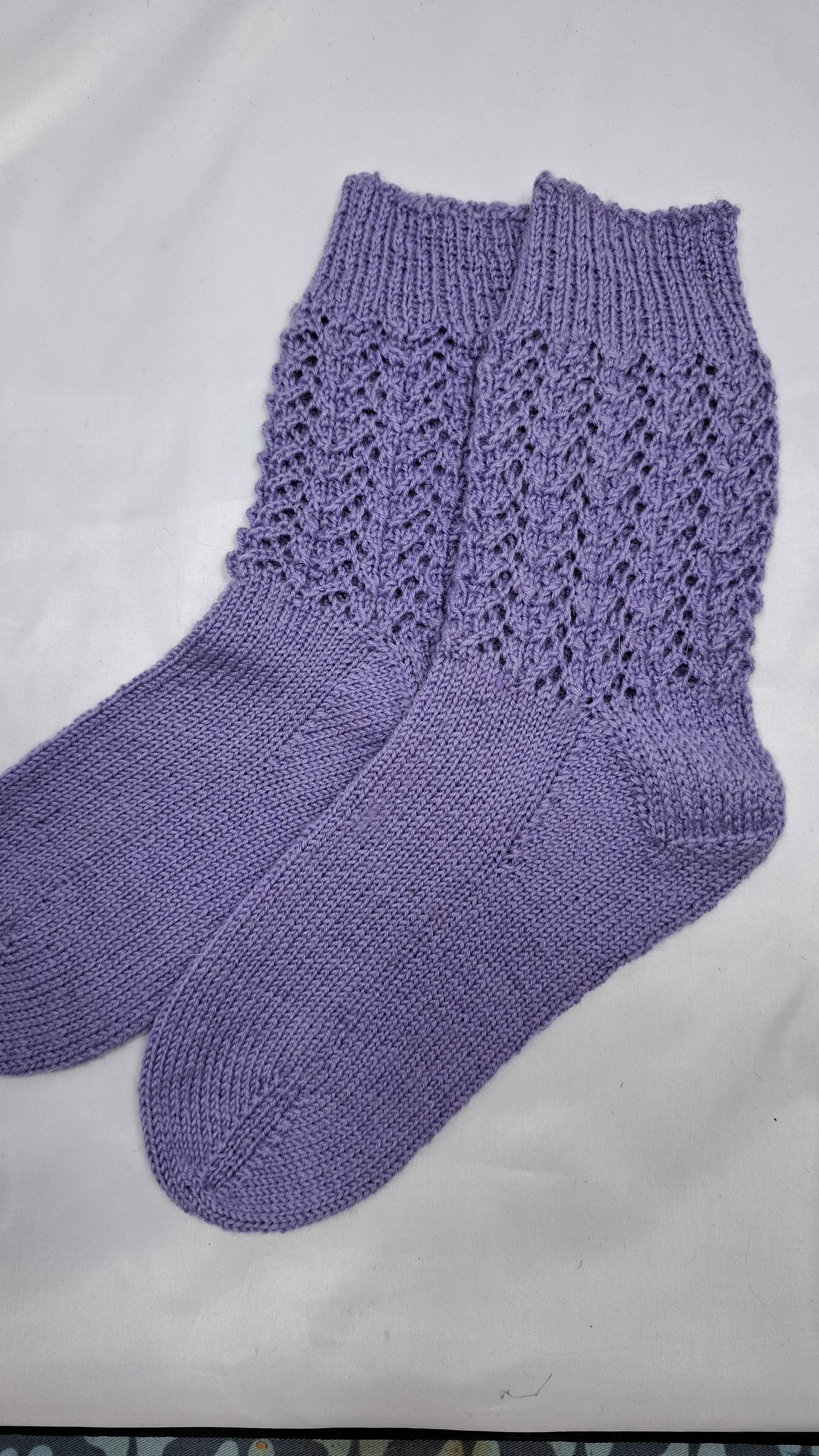 Socks Lavender Lace 19