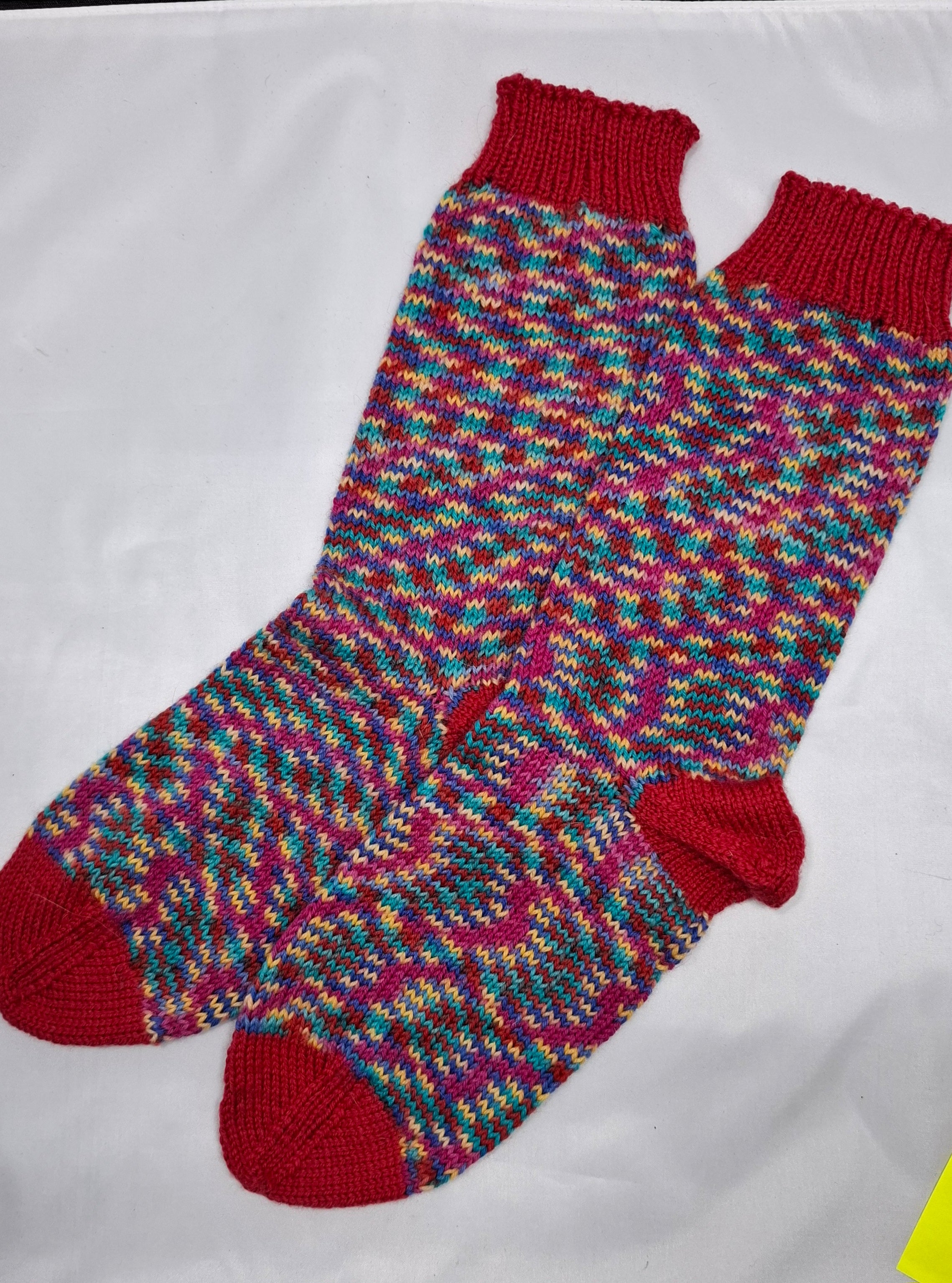 Socks Multi coloured  Red 13