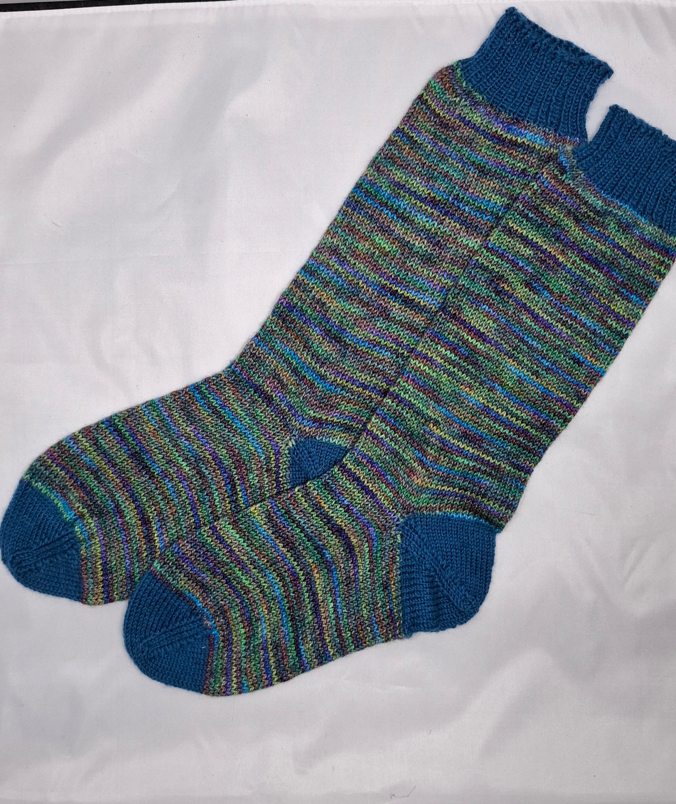 Socks Mult Blue 5