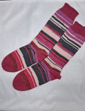 Socks Stripped Pink 4