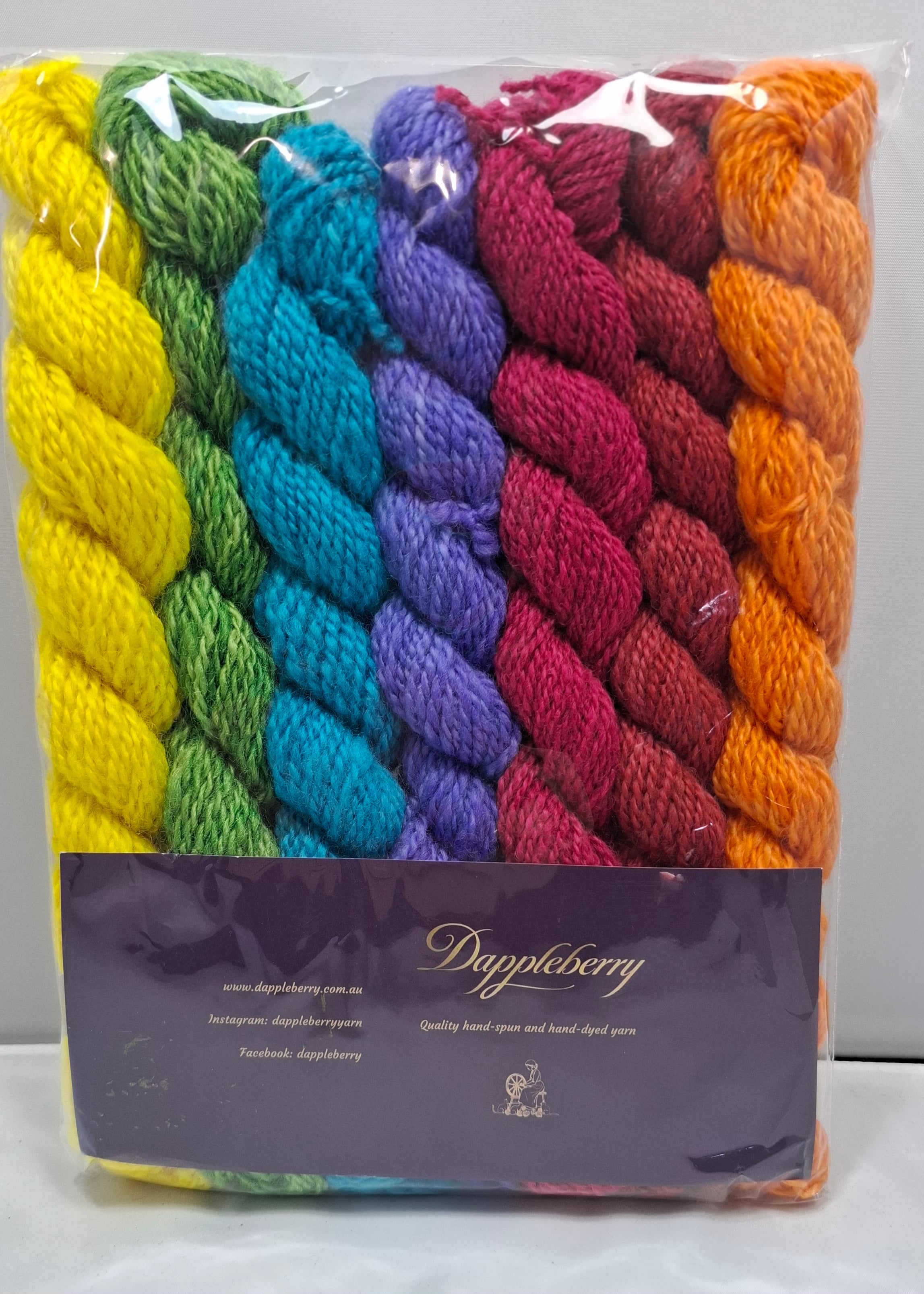 Handspun Hand Dyed Mini Sets